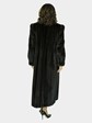 Woman's Vintage Deep Mahogany Female Mink Fur Coat