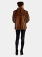 Womens Demi-Buff Mink Fur Jacket