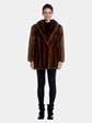 Womens Lunaraine Mink Fur Jacket