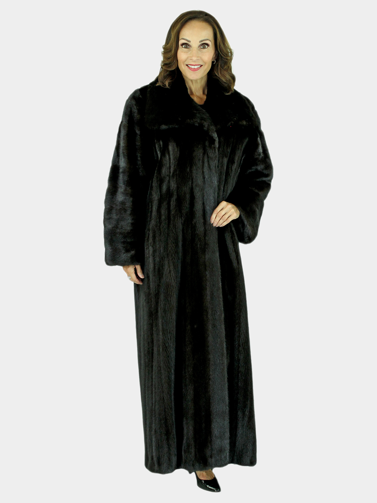 Woman's Ranch Female Mink Fur Coat