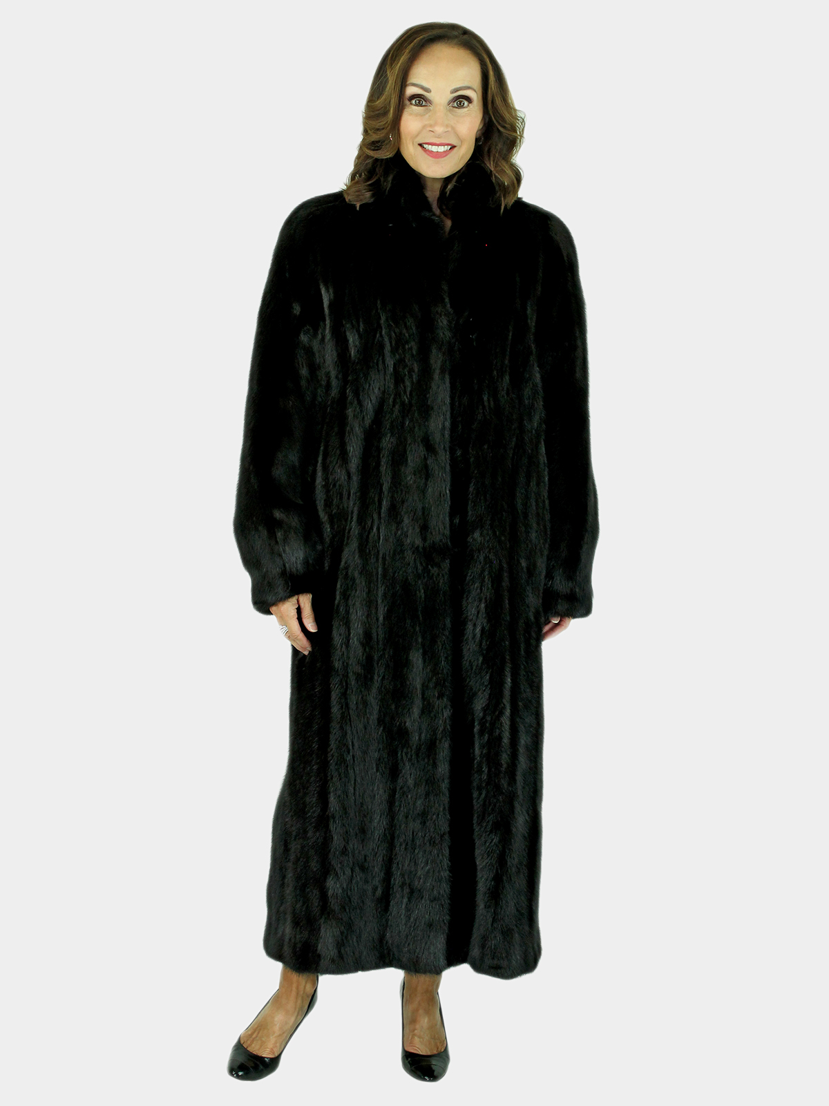 Woman's Ranch Female Mink Fur Coat