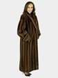 Woman's Demi Buff Female Mink Fur Coat