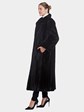 Woman's Full Length Original Design Furs By Robert Lunaraine Mink Fur Coat