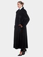 Woman's Full Length Neiman Marcus Ranch Mink Fur Coat