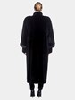 Woman's Full Length Michael Forrest Ranch Mink Fur Coat