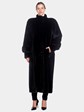 Woman's Full Length Michael Forrest Ranch Mink Fur Coat