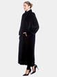 Woman's Full Length Michael Forrest Ranch Mink Fur Coat