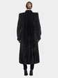 Woman's Full Length Megaris Ranch Mink Fur Coat