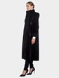 Woman's Full Length Ranch Mink Fur Coat