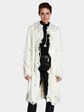 Woman's White Rabbit Hideout Coat