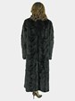 Woman's Sectioned Ranch Mink Fur Coat