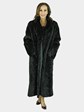 Woman's Sectioned Ranch Mink Fur Coat