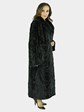 Woman's Sectioned Ranch Mink Fur Coat