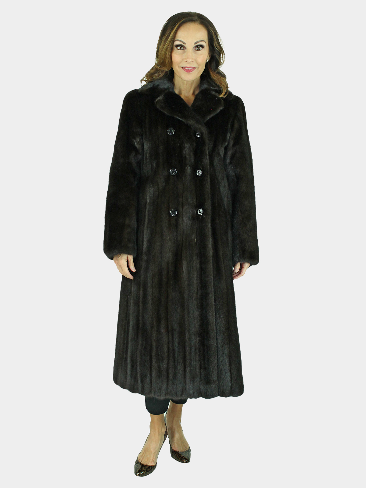 Woman's Ranch Female Mink Fur Coat