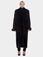 Woman's Goldin Feldman Full Length Mink Fur Coat