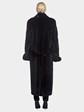 Woman's Goldin Feldman Full Length Mink Fur Coat