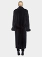 Woman's Goldin Feldman Full Length Mink Fur Coat