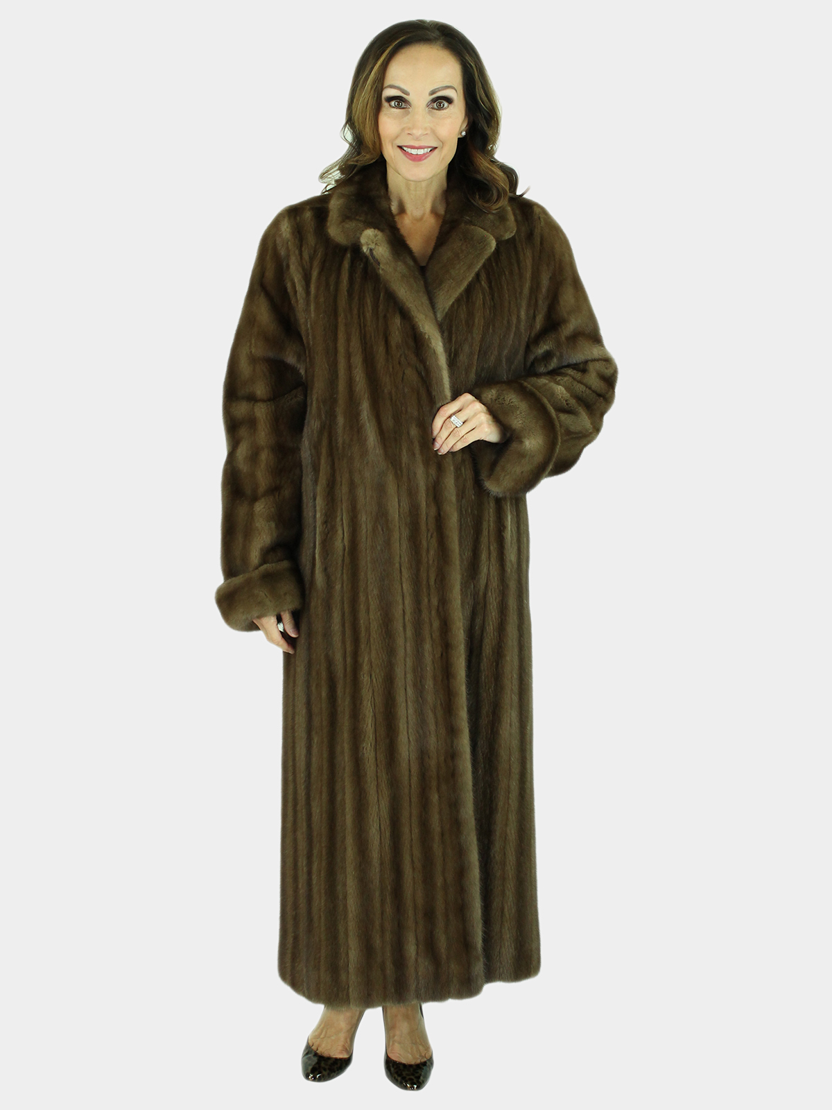 Woman's Lunaraine Female Mink Fur Coat