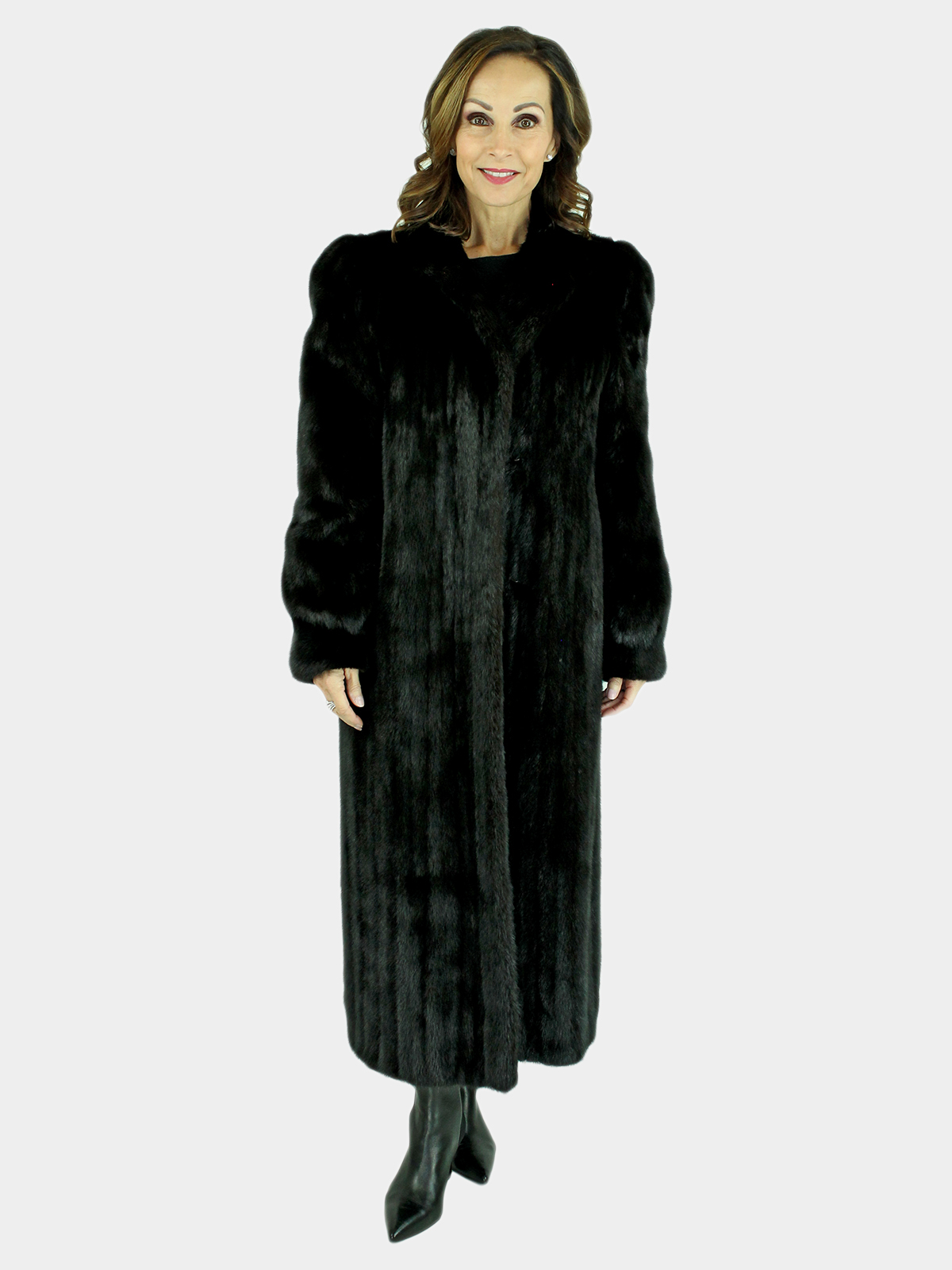 Woman's Ranch Female Mink Fur Coat