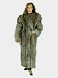 Woman's Silver Fox Fur Coat