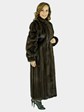 Woman's Mahogany Mink Fur Coat