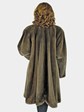 Woman's Phantom Sheared Beaver Fur 3/4 Coat