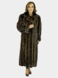 Woman's Mahogany Mink Fur Coat