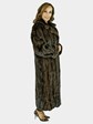 Woman's Mahogany Mink Fur Coat