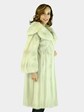 Woman's Azurene Female Mink Fur 7/8 Coat