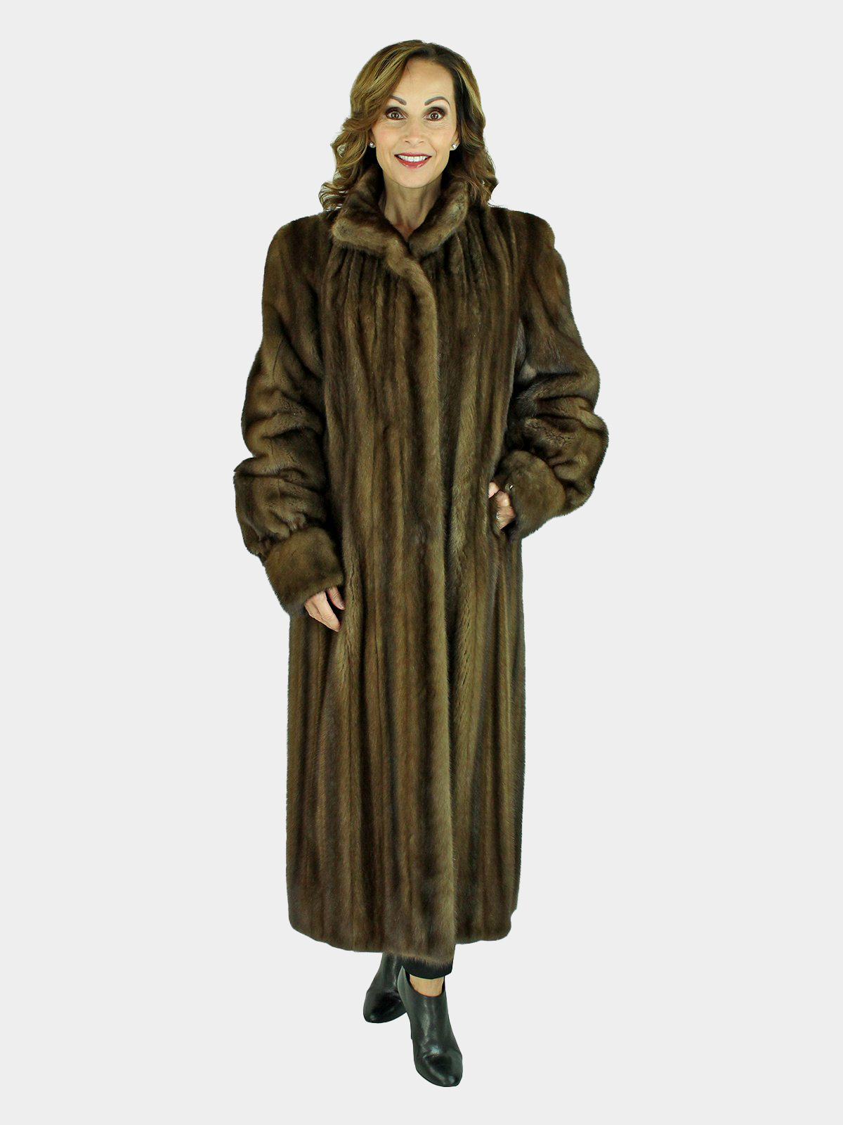 Woman's Lunaraine Female Mink Fur Coat