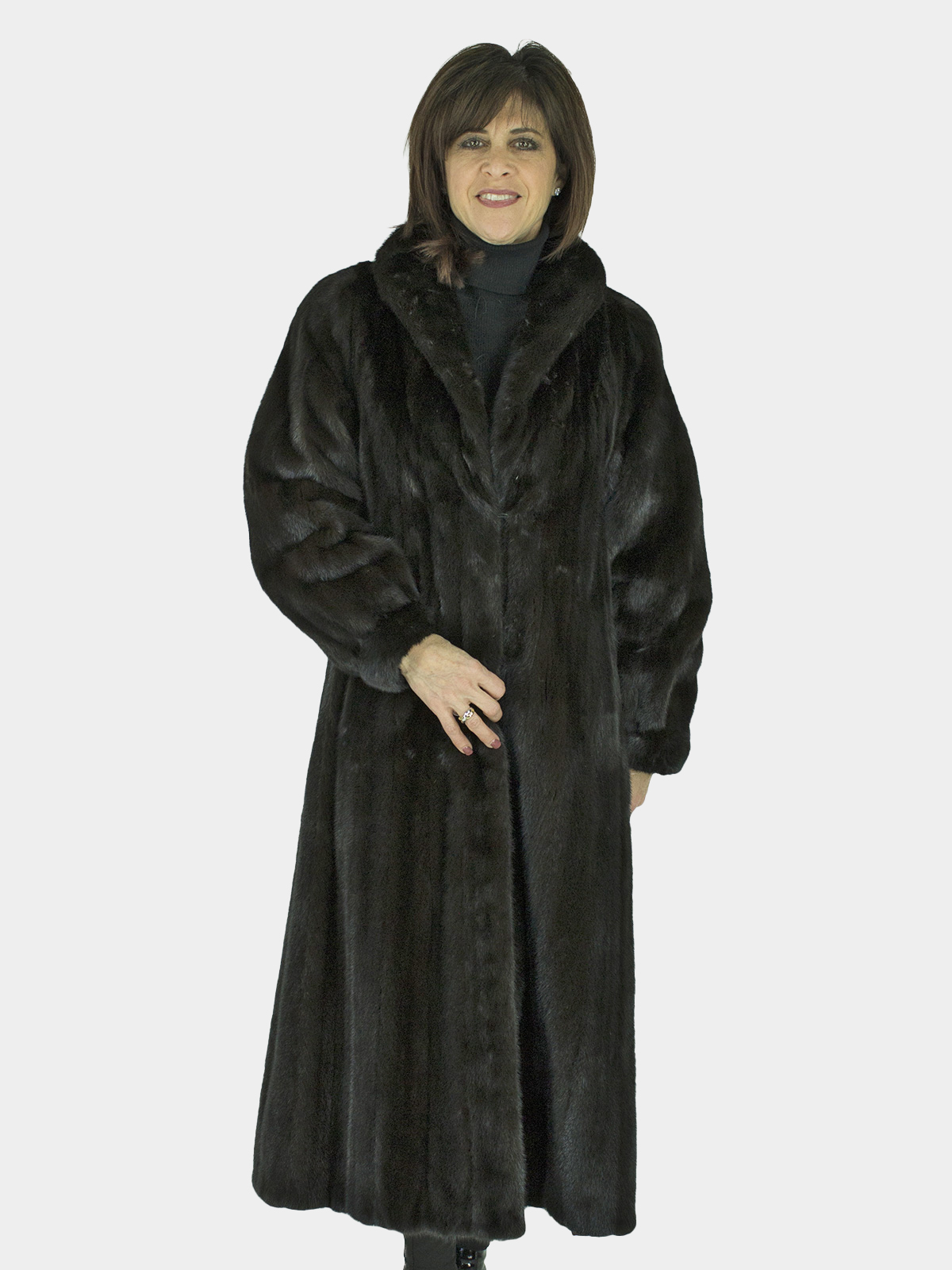 Woman's Ranch Female Mink Fur Coat