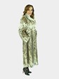 Woman's Cat Lynx Fur Coat