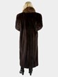 Woman's Mahogany Mink Fur Coat