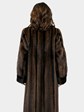 Woman's Mahogany and Lunaraine Mink Fur Coat