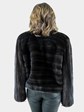 Bob Mackie Woman's Double Breasted Female Mink Fur Jacket