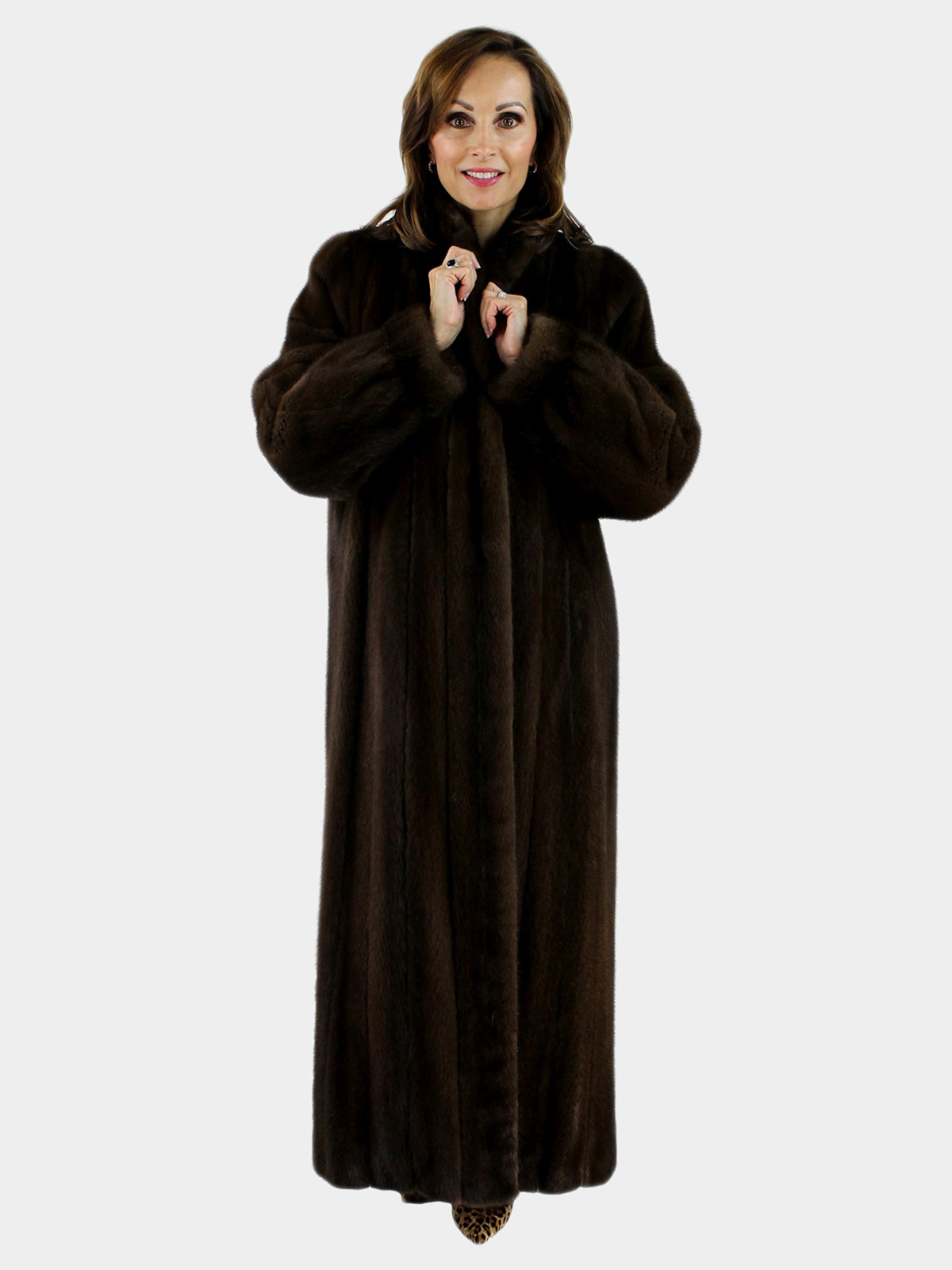 Mahogany Mink Coat