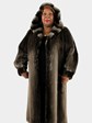 Woman's Phantom Sheared Beaver Fur Coat