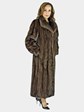 Woman's Mahogany Mink Fur Coat