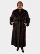 Woman's Demibuff Mink Fur Coat