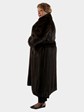 Woman's Demibuff Mink Fur Coat