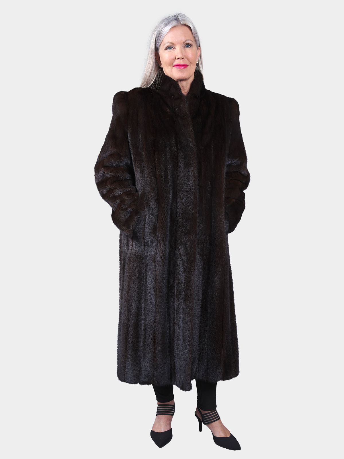 Woman's Ranch Mink Fur Coat