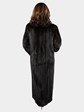 Woman's Mahogany Female Mink Fur Coat