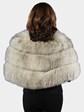 Woman's Natural Blue Fox Fur Stole