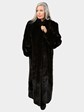 Woman's Plus Size Ranch Female Mink Fur Coat