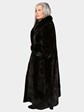 Woman's Plus Size Ranch Female Mink Fur Coat