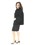Woman's Black Broadtail Lamb Fur Jacket