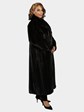 Woman's Plus Size Ranch Female Mink Fur Coat