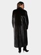 Women's Deep Mahogany Female Mink Fur Coat