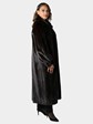 Women's Deep Mahogany Female Mink Fur Coat
