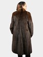 Woman's Natural Sable Fur Coat